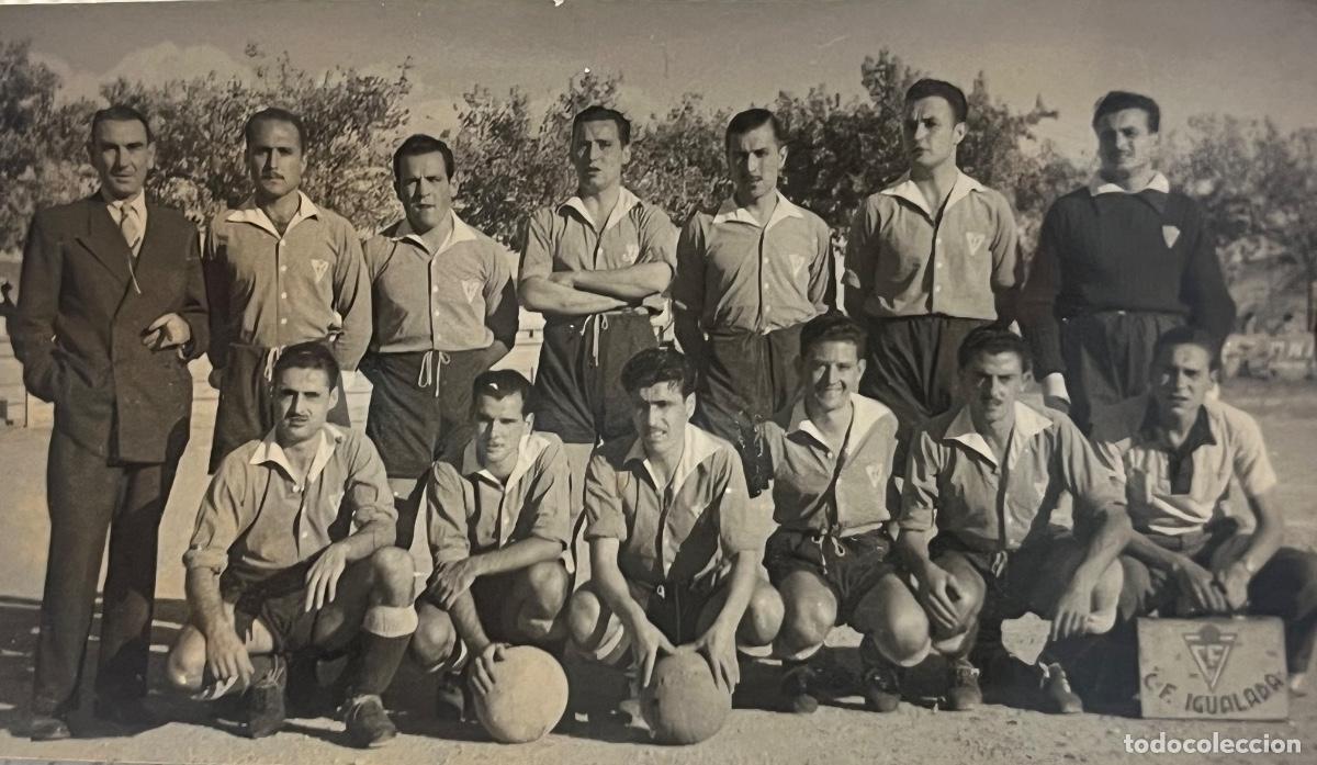 Sammelleidenschaft Sport: FOTOGRAF&Iacute;A DEL CLUB DE FUTBOL IGUALADA 950&rsquo;S