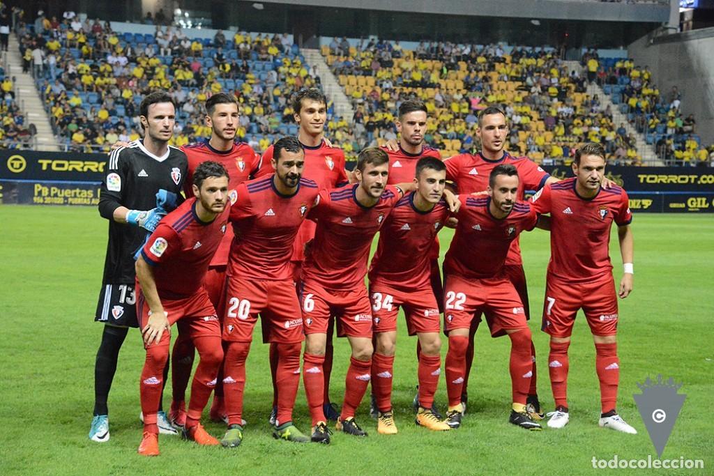 Coleccionismo deportivo: FOTOGRAFIA CA OSASUNA 2017/18 (15 X 10)