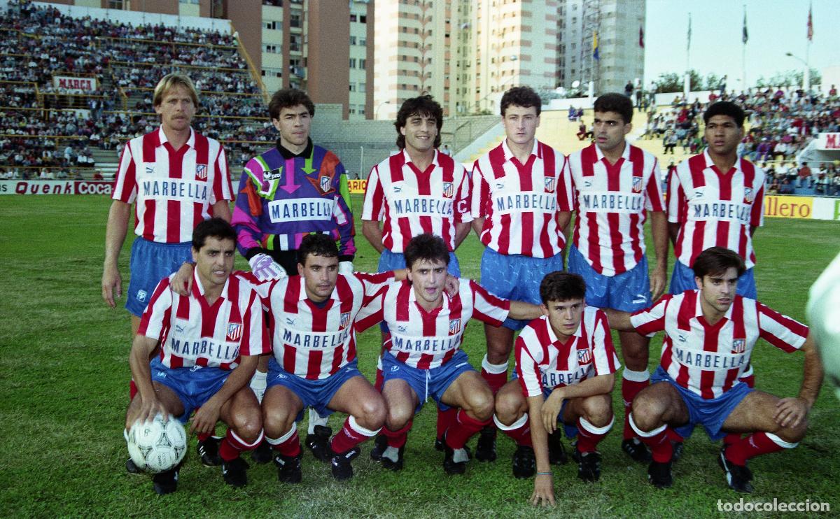 Coleccionismo deportivo: FOTOGRAFIA AT. MADRID 1992/93 (15 X 10)