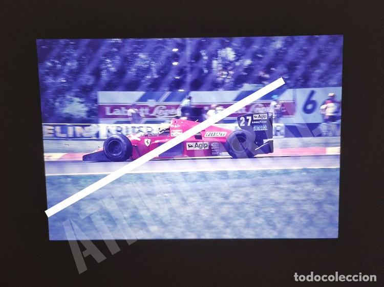 Coleccionismo deportivo: Lote 2 diapositivas originales Michele Alboreto Formula 1 GP Canada Montreal 1986 slides F1 ineditas