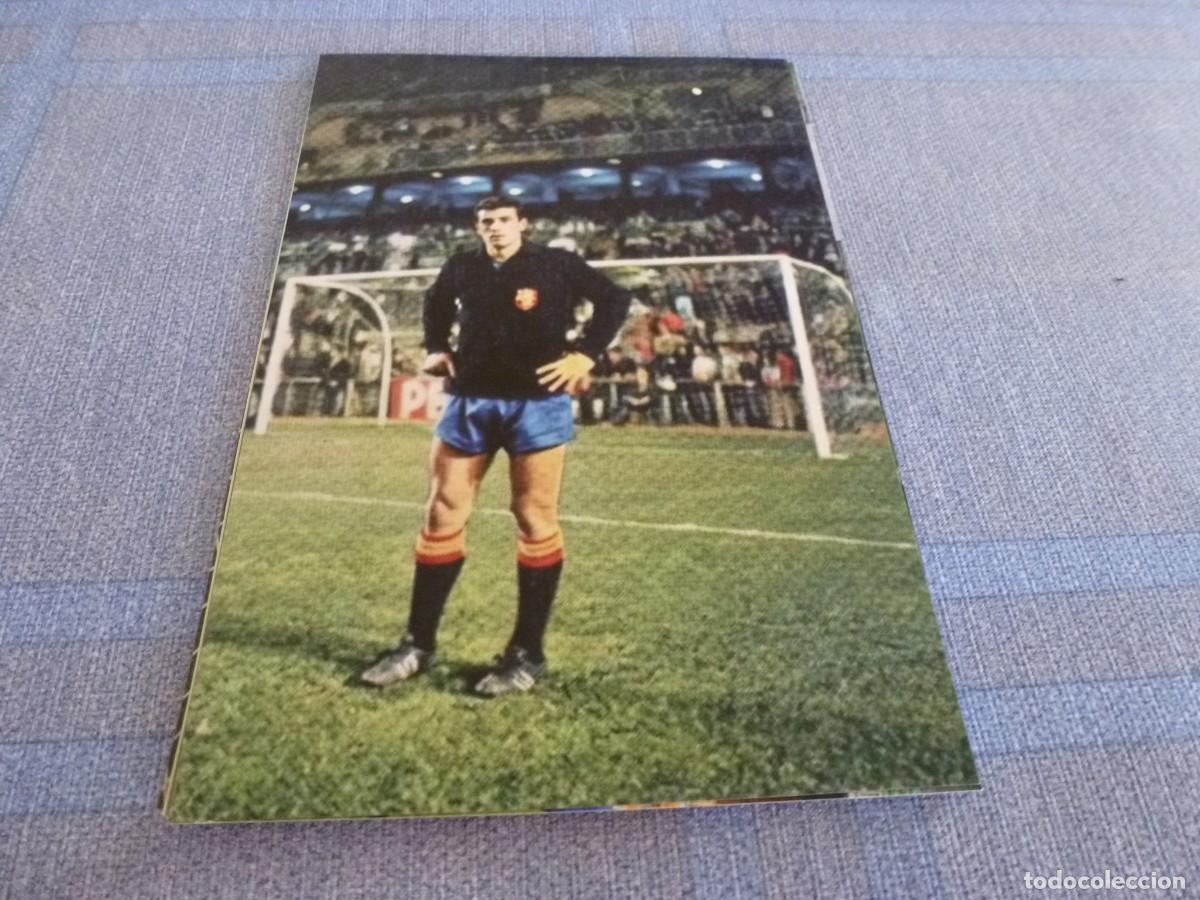 Coleccionismo deportivo: FOTO MATE (11 X 15) 1968 SADURNI (ESPA&Ntilde;A) EN EL SANTIAGO BERNABEU