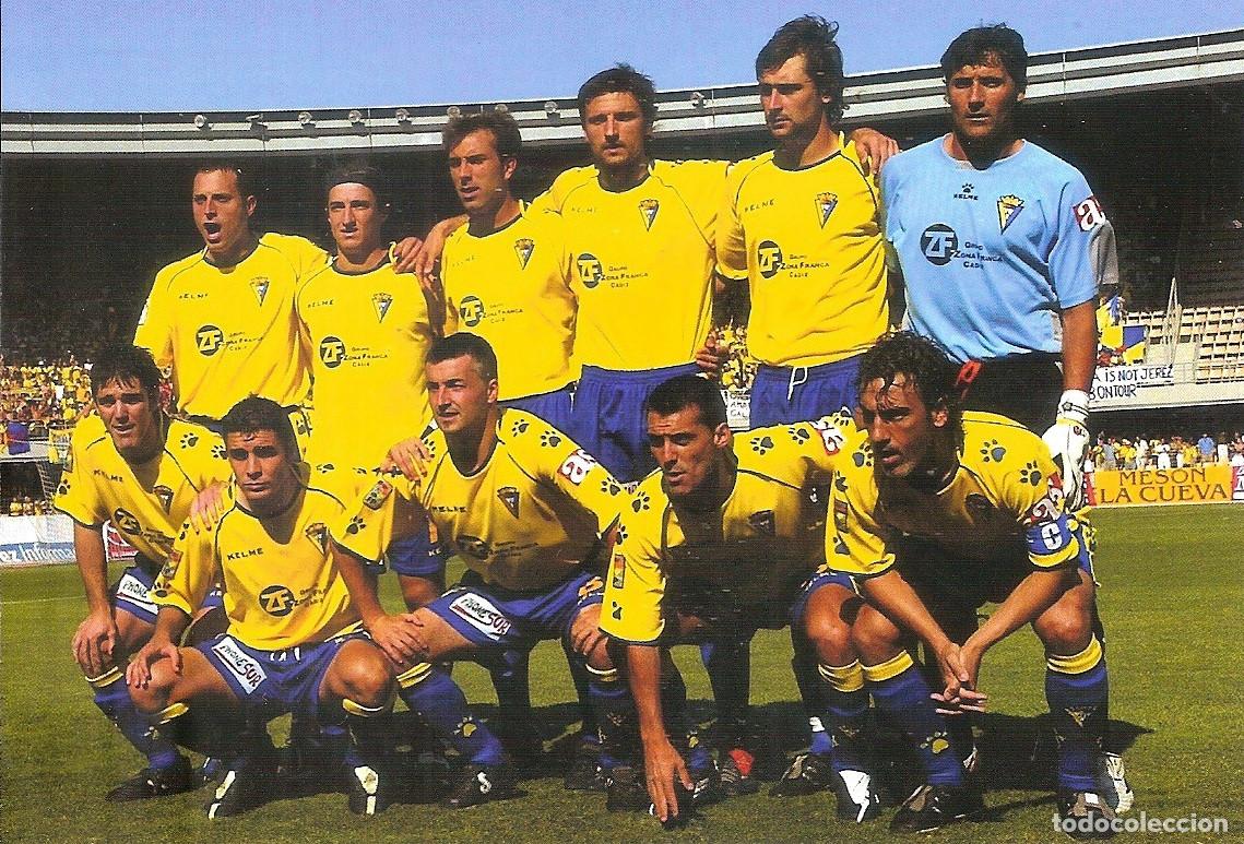 Coleccionismo deportivo: POSTAL FOTOGR&Aacute;FICA C&Aacute;DIZ CF 2004/05