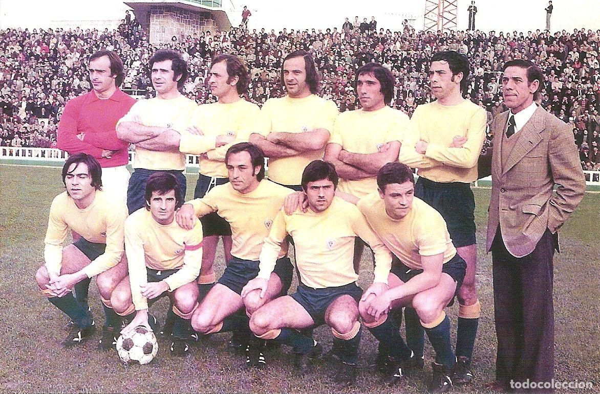 Coleccionismo deportivo: POSTAL FOTOGR&Aacute;FICA C&Aacute;DIZ CF TEMPORADA 1976/77