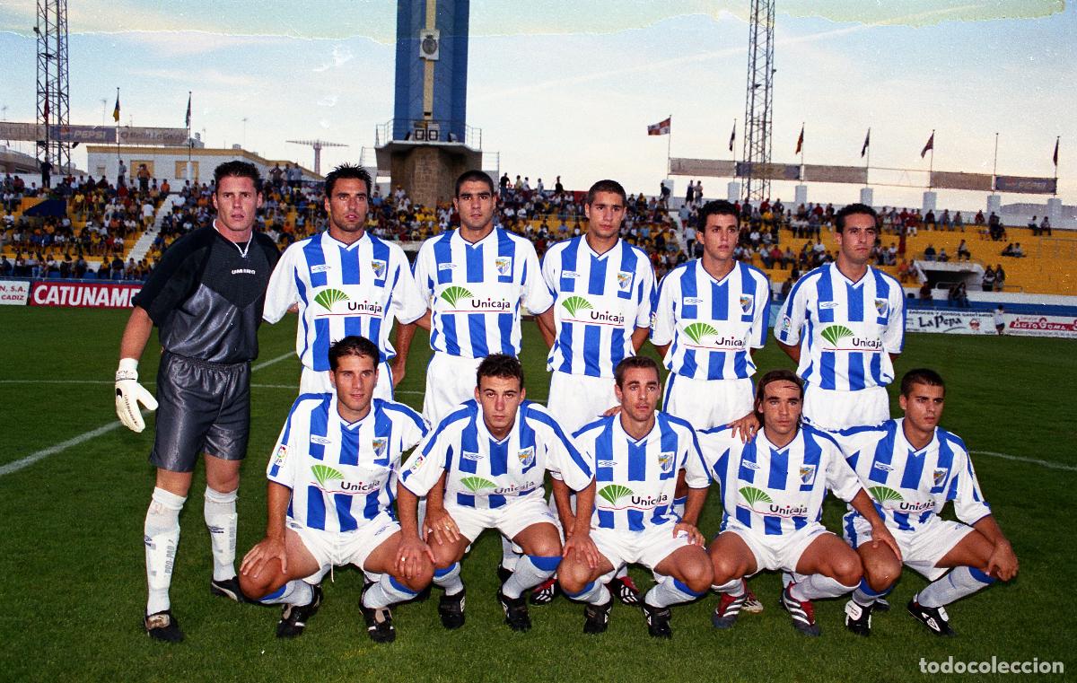 Coleccionismo deportivo: FOTOGRAFIA M&Aacute;LAGA CF B 2002/03