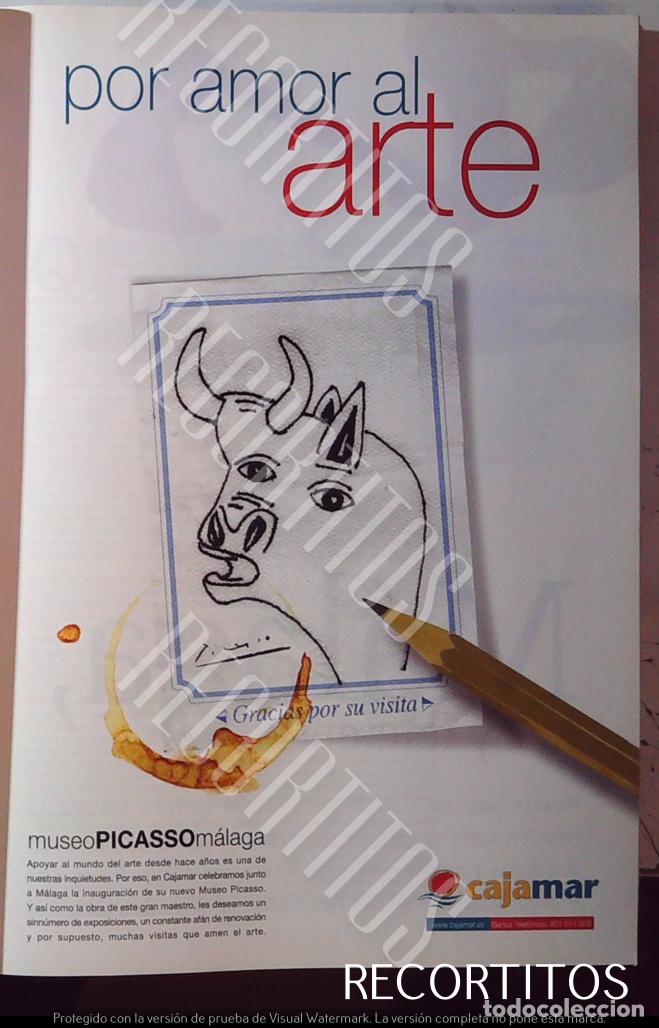 Coleccionismo deportivo: CAJAMAR MUSEO PICASSO MALAGA