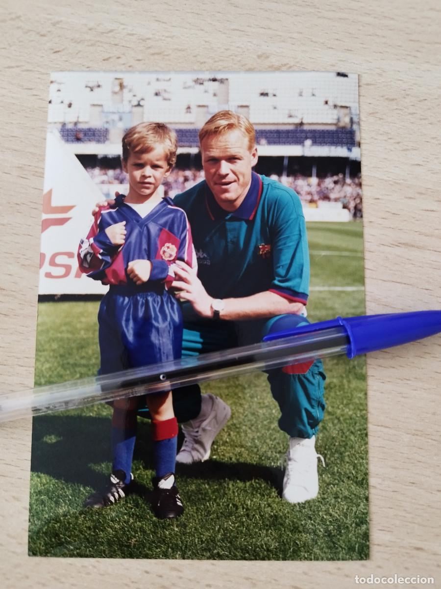 Coleccionismo deportivo: Foto original Ronald Koeman Partido Tenerife - Barcelona