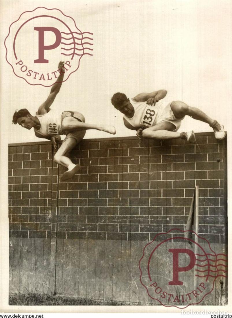 Colecionismo desportivo: NO EXTRA INFO ATLETIQUE ATLETIC ATHL&Eacute;TISME 18*13CM Photo Meurisse Paris collectionmeurisse
