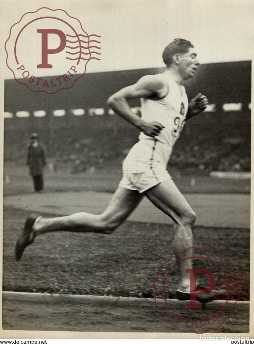 Colecionismo desportivo: FRANCE ITALIE POULEE RERCLE 5000M ROCHARD ATLETIQUE ATLETIC ATHL&Eacute;TISME 18*13CM Photo Meurisse Paris