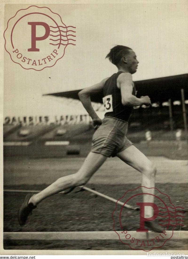 Sammelleidenschaft Sport: CHAMPIONNATS DE FRANCE ROCHARD L ATHL&Eacute;TISME 18*13CM Photo Meurisse Paris collectionmeurisse