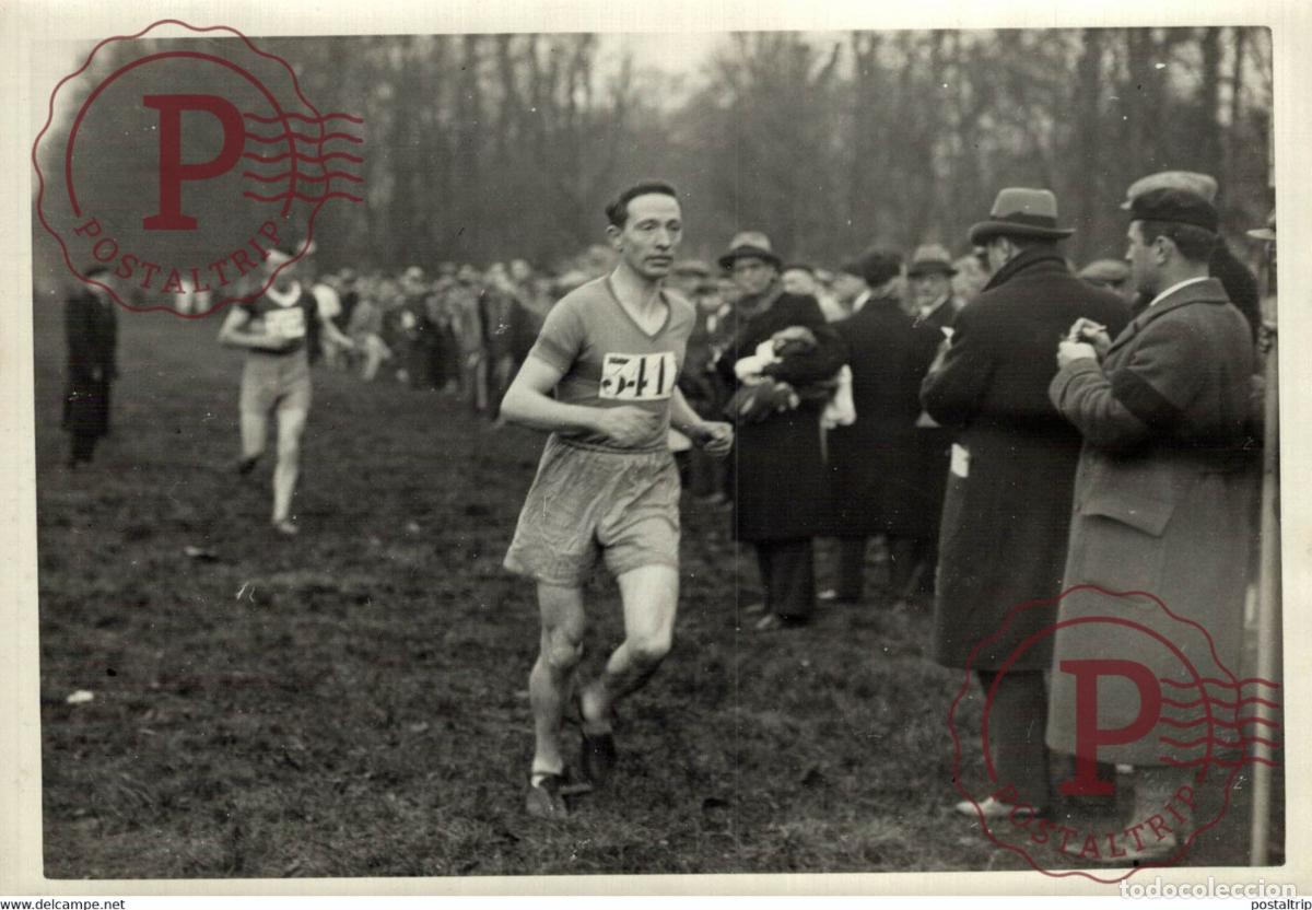 Colecionismo desportivo: CROSS DES VETERANS CHAPUISCAL ATHL&Eacute;TISME 18*13CM Photo Meurisse Paris collectionmeurisse