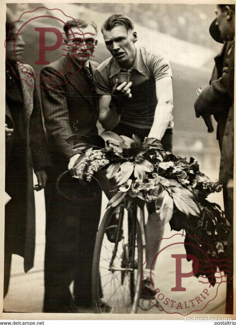 Coleccionismo deportivo: AU VEL D HIV HAMMERLINCK CONTRE PECQUEX VELO BICI CICLISMO 18*13CM Photo Meurisse Paris collectionm