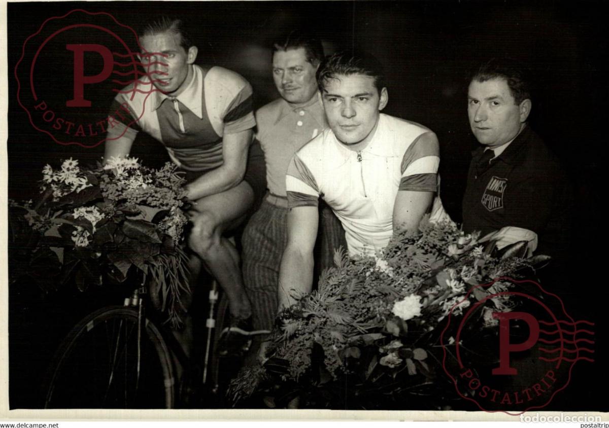 Coleccionismo deportivo: AU VEL D HIV GERDIN GEZO LANCE VELO CICLISMO 18*13CM Photo Meurisse Paris collectionmeurisse