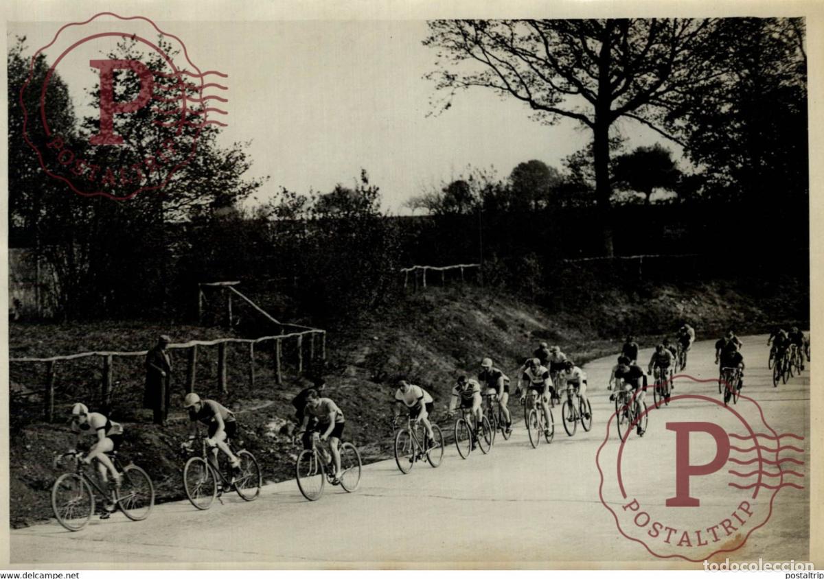 Coleccionismo deportivo: PASSAGE DE LA 12 FINALE PREMIER PAS DUNLOP VELO CICLISMO 18*13CM Photo Meurisse Paris collectionme