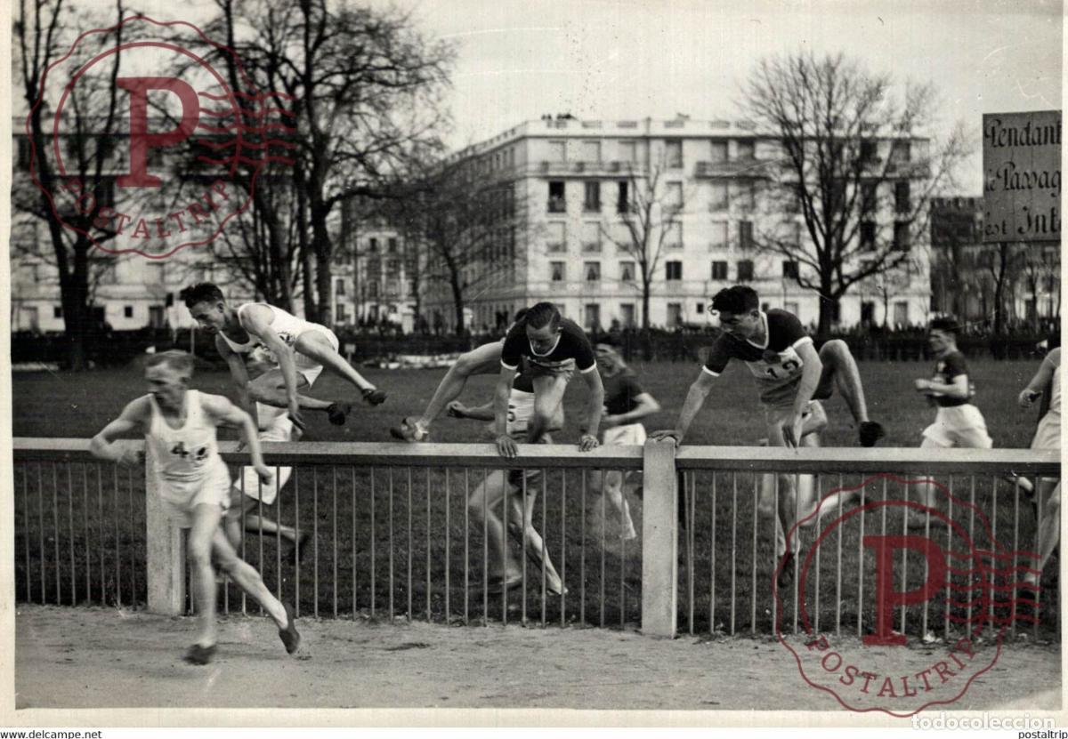 Coleccionismo deportivo: CROSS DES SEPTM NATIONS ATHL&Eacute;TISME 18*13CM Photo Meurisse Paris collectionmeurisse
