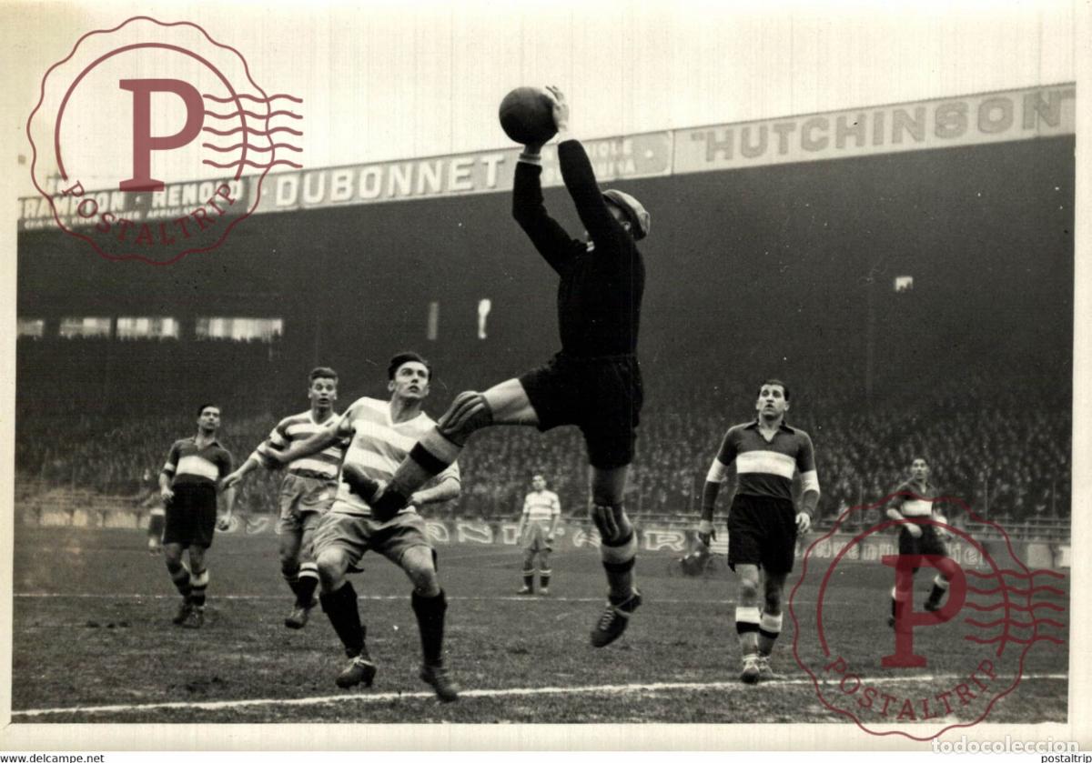 Coleccionismo deportivo: PARC DES PRINCES RACING CONTRE SETE FOOTBALL 18*13CM Photo Meurisse Paris collectionmeurisse