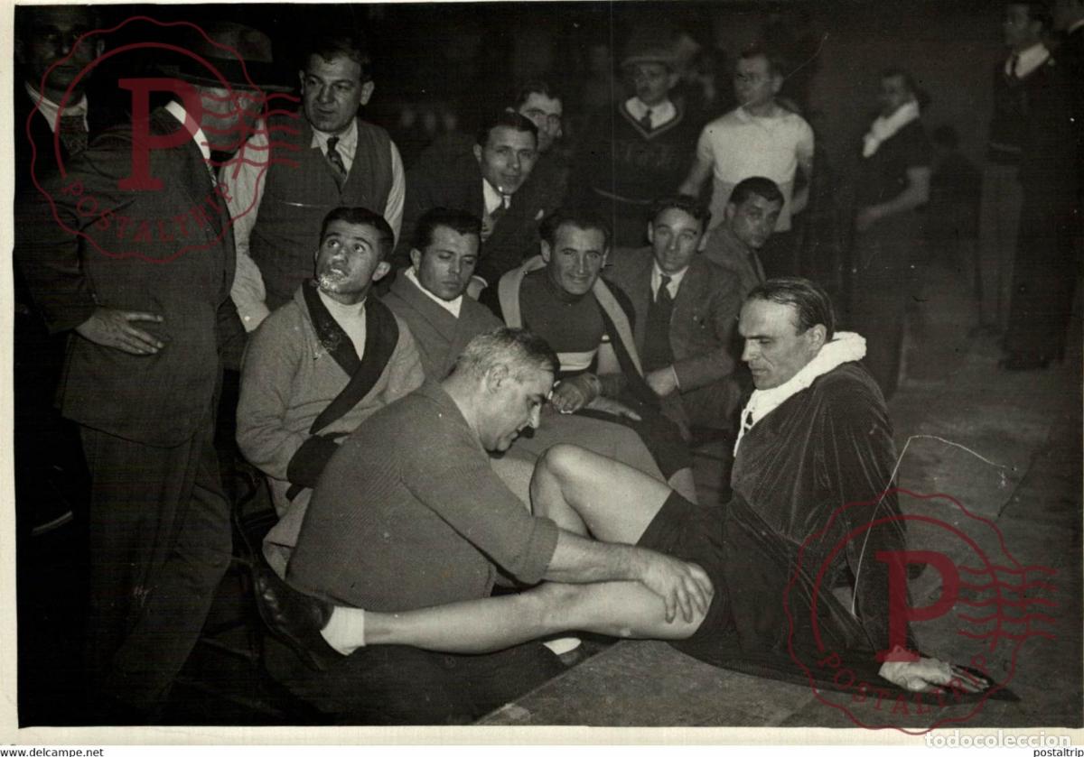 Coleccionismo deportivo: VEL D HIV LINARI OLMO GUERA VELO CICLISMO CYCLISTE 18*13CM Photo Meurisse Paris collectionmeurisse