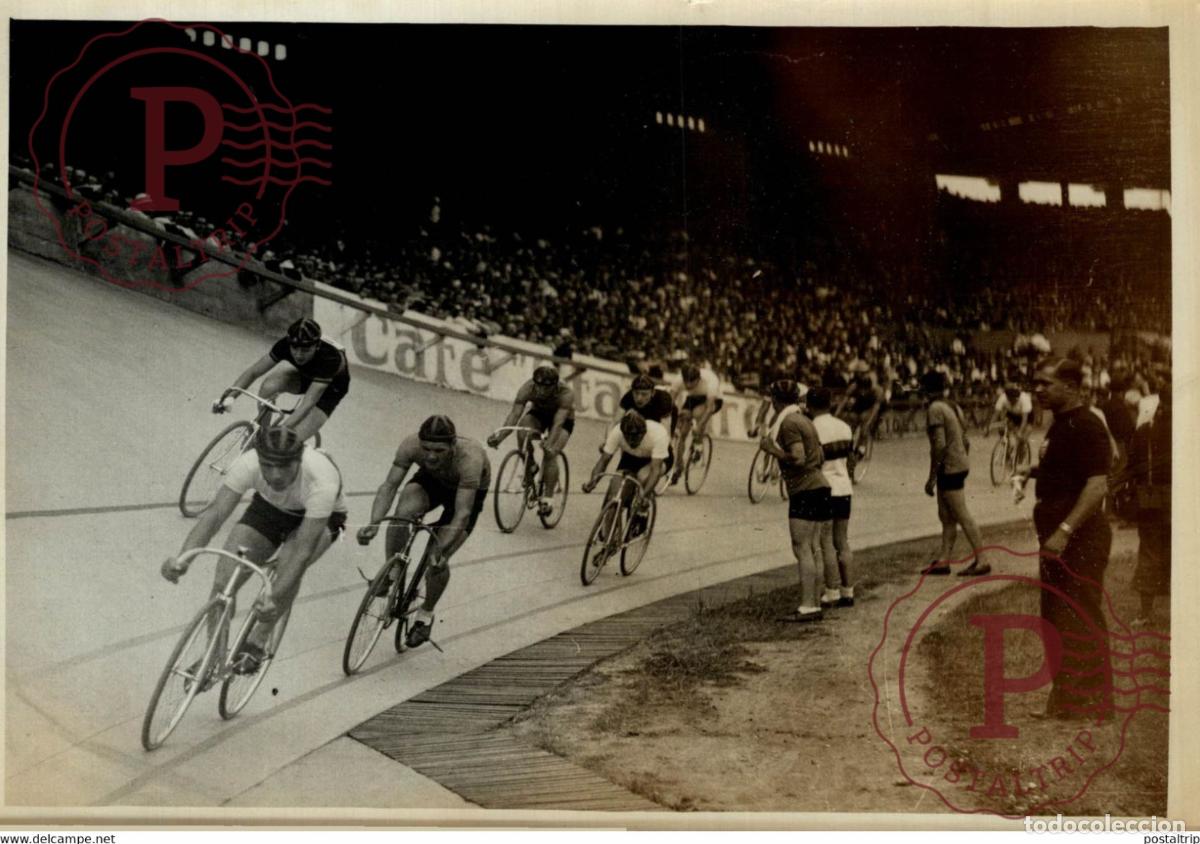 Coleccionismo deportivo: AU PARC DES PRINCES TOUR DE FRANCE PRIX DES NAT VELO CICLISMO CYCLISTE 18*13CM Photo Meurisse Pari