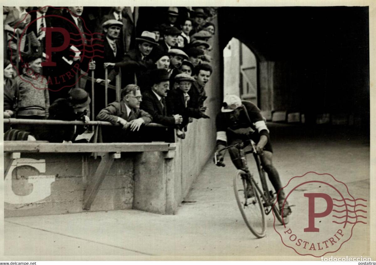 Coleccionismo deportivo: CIRCUIT DE PARIS VAINQUER Paul Chocque VELO CICLISMO CYCLISTE 18*13CM Photo Meurisse Paris collect