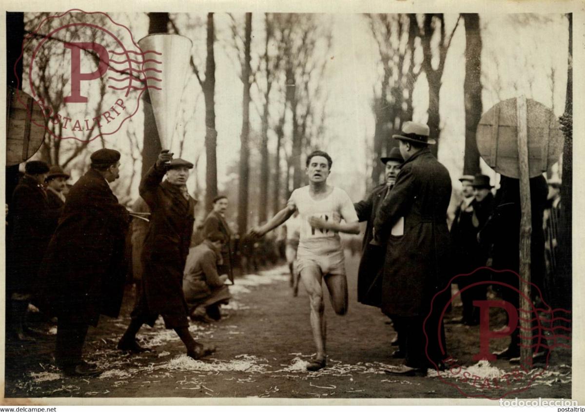 Coleccionismo deportivo: ARRIVEE DU CROSS DE L&Aacute;UTO ATHL&Eacute;TISME ATHLETICS ATLETISMO 18*13CM Photo Meurisse Paris collectionm