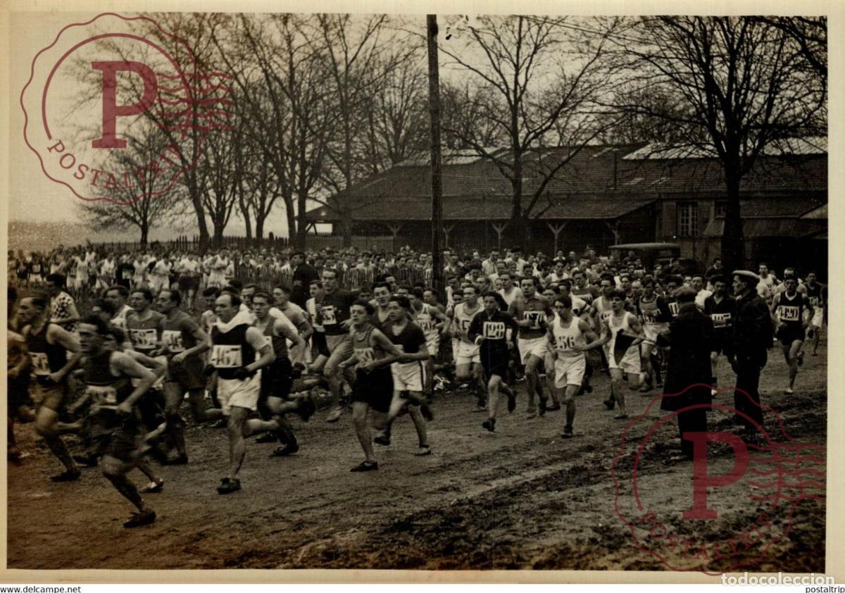 Coleccionismo deportivo: CROSS POPULAIRE A VINCENNES ATHL&Eacute;TISME ATHLETICS ATLETISMO 18*13CM Photo Meurisse Paris collectionm