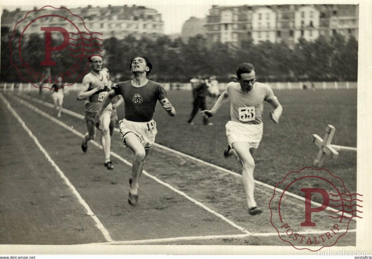 Coleccionismo deportivo: ATHL&Eacute;TISME ATHLETICS ATLETISMO 18*13CM Photo Meurisse Paris collectionmeurisse