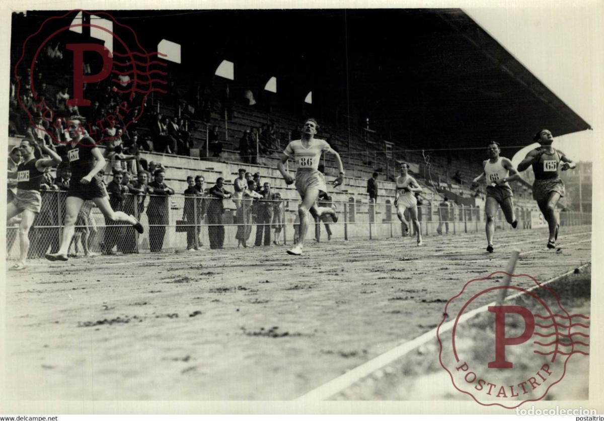 Coleccionismo deportivo: ATHL&Eacute;TISME ATHLETICS ATLETISMO 18*13CM Photo Meurisse Paris collectionmeurisse