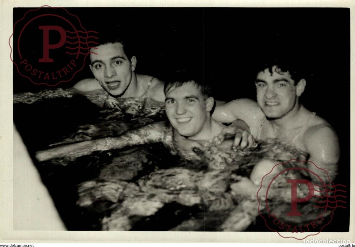 Coleccionismo deportivo: PISCINE DE LA GARE MAKACHE BOENA NAGE NATACI&Oacute;N SWIMMING 18*13CM Photo Meurisse Paris collectionmeur
