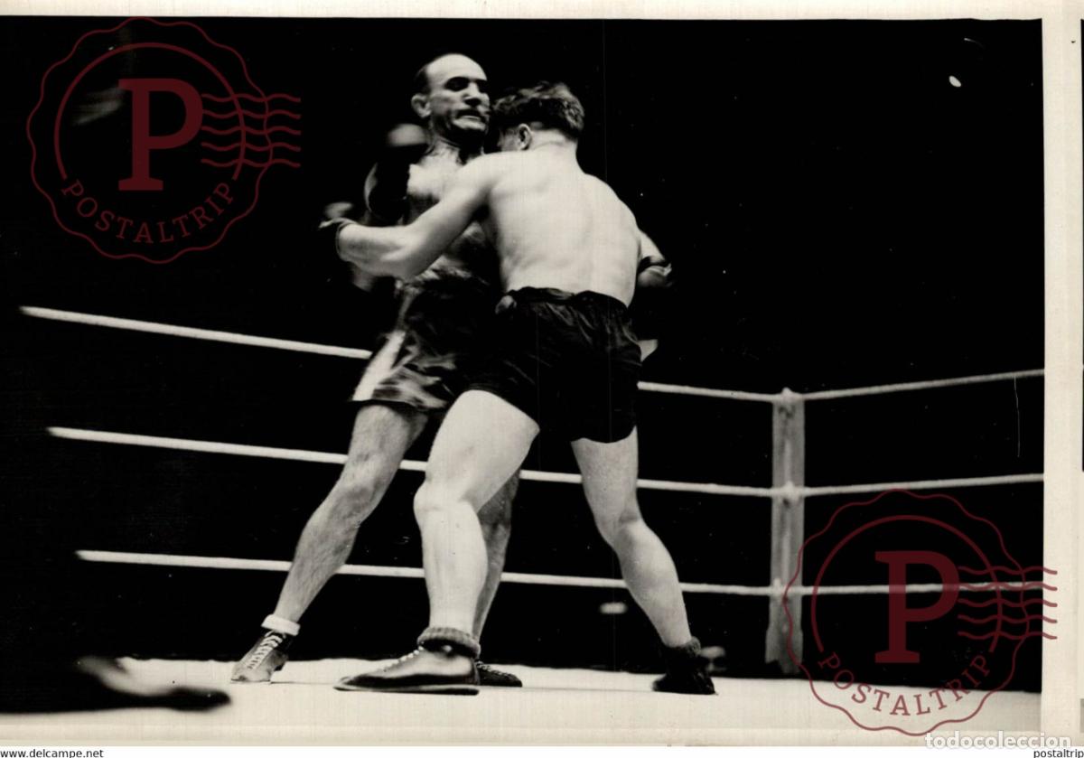 Coleccionismo deportivo: PALAIS DES SPORT MATCH THIL WITT BOXE BOXEO 18*13CM Photo Meurisse Paris collectionmeurisse