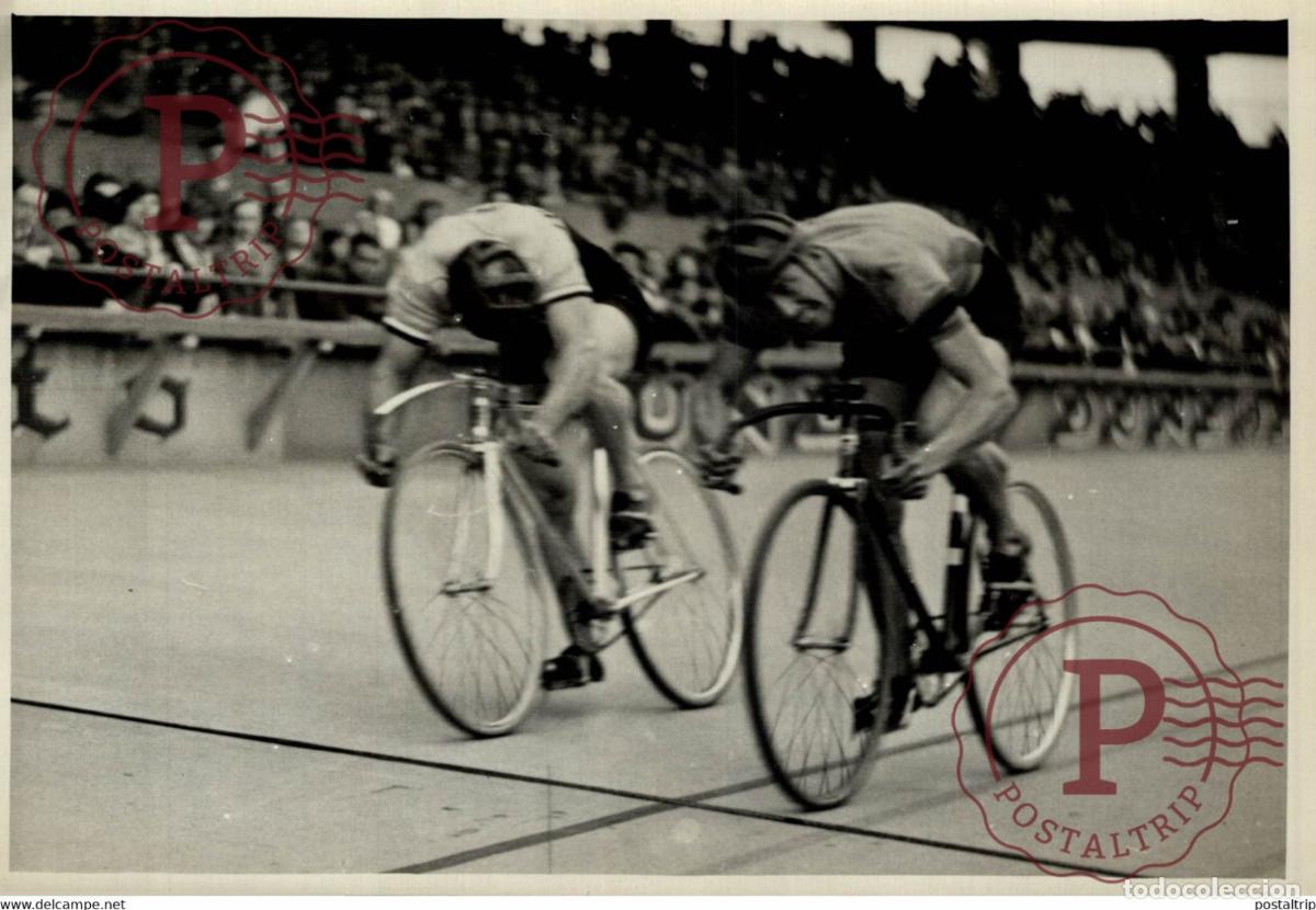 Coleccionismo deportivo: PARC DES PRINCES 2EME FINALE DU CHAMPIONNAT FRANC VELO CICLISMO CYCLISTE 18*13CM Photo Meurisse Pari