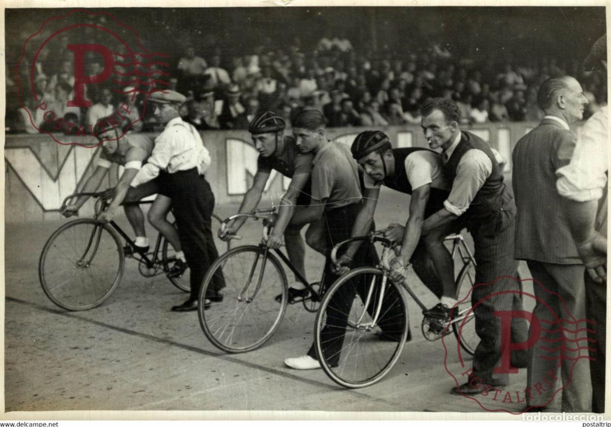 Coleccionismo deportivo: BUFFALO EQUIPE BELGE CICLISMO CYCLISTE 18*13CM Photo Meurisse Paris collectionmeurisse