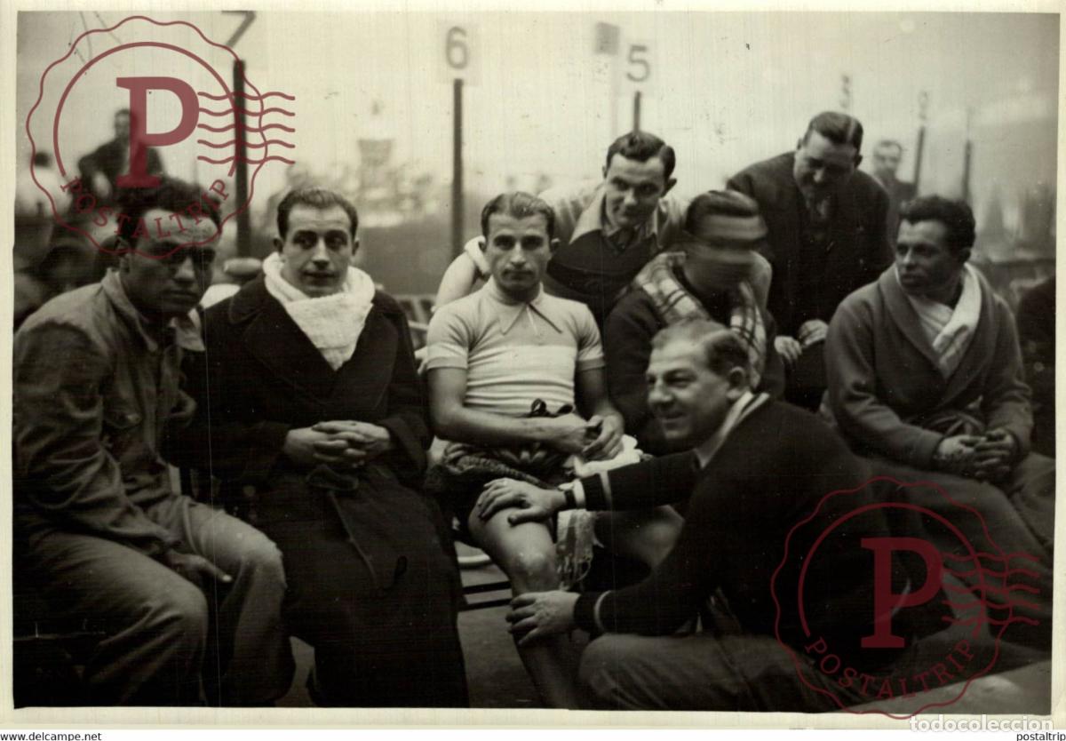Coleccionismo deportivo: VEL D HIV OLMO VAINQUEER CICLISMO CYCLISTE 18*13CM Photo Meurisse Paris collectionmeurisse