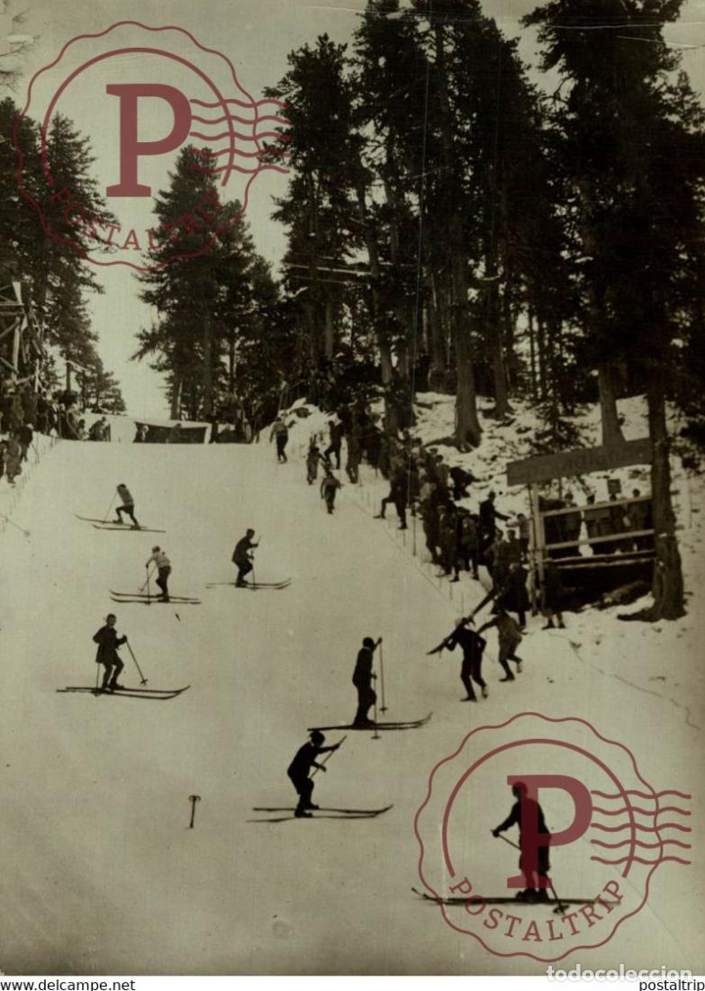 Coleccionismo deportivo: SPORTS D HIVER ST SAINT MORITZ COURSE EN SKI 17*12CM Photo Meurisse collectionmeurisse