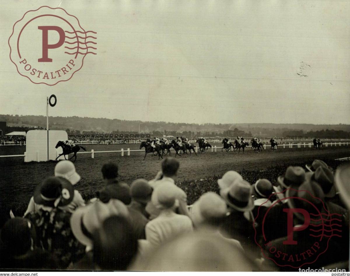 Coleccionismo deportivo: GRAND PRIX DEAUVILLE RIEUR WALDENSTEIN HIPPISME 17*12CM Photo Meurisse collectionmeurisse