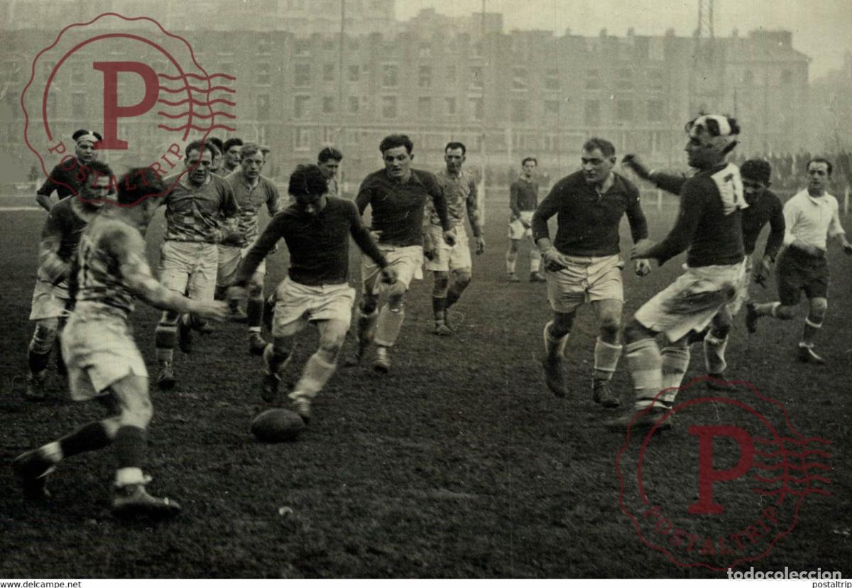 Coleccionismo deportivo: RUGBY STADE JEAN BOUIN C.A.S.G. CONTRE BEGLES 17*12CM Photo Meurisse collectionmeurisse