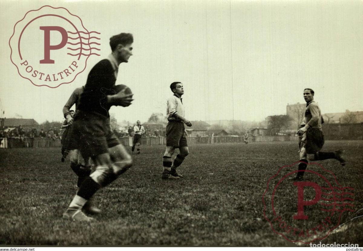 Coleccionismo deportivo: FOOTBALL STADE ELISABETH CLUB FRANCAIS CONTRE C A XIV 17*12CM Photo Meurisse collectionmeurisse