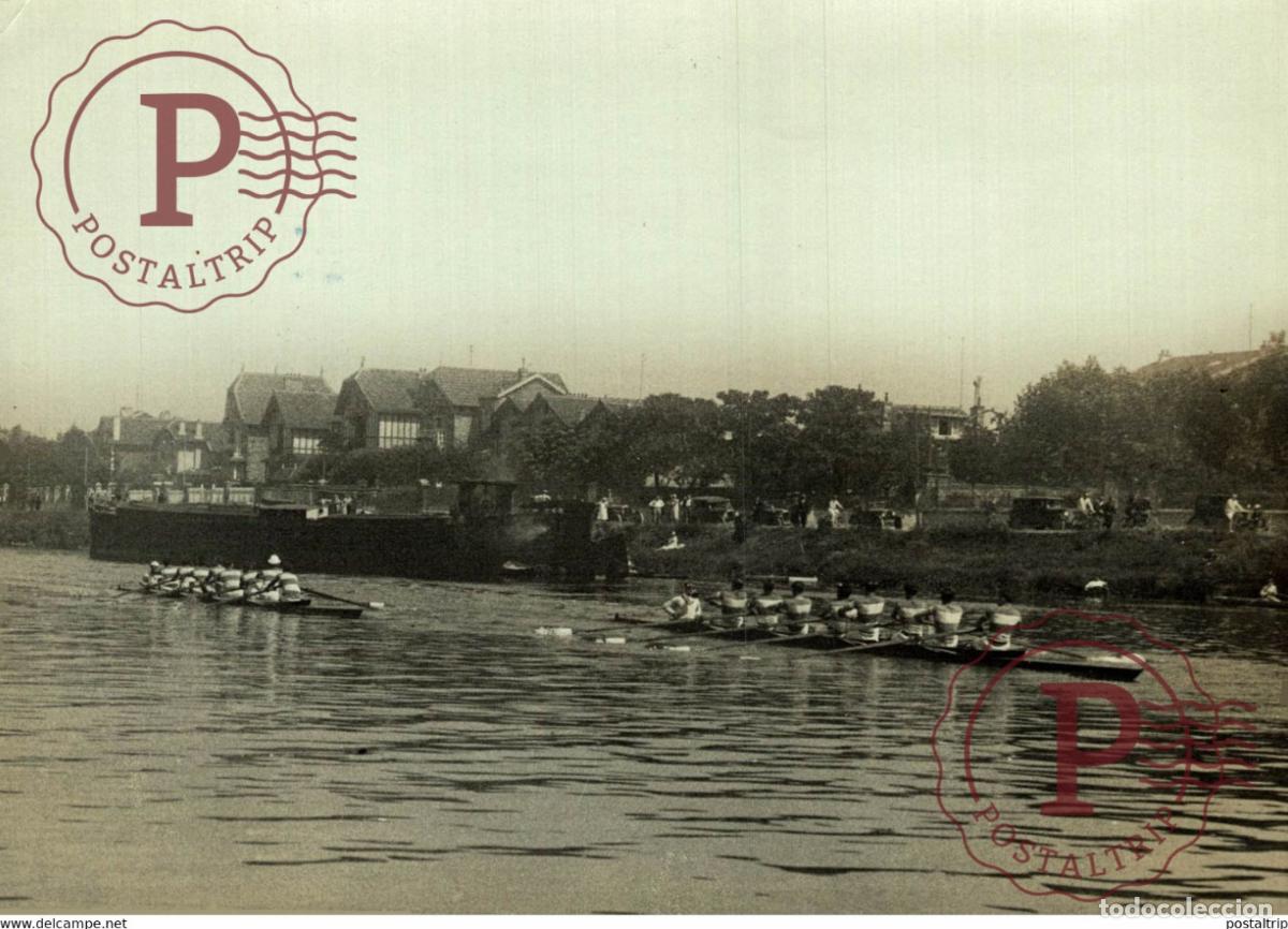 Coleccionismo deportivo: REGATES DE LA S N MARNE PRIX GEORGES BRUN HAENSLER ROWING AVIRON RUDERN REMO 17*12CM Photo Meurisse