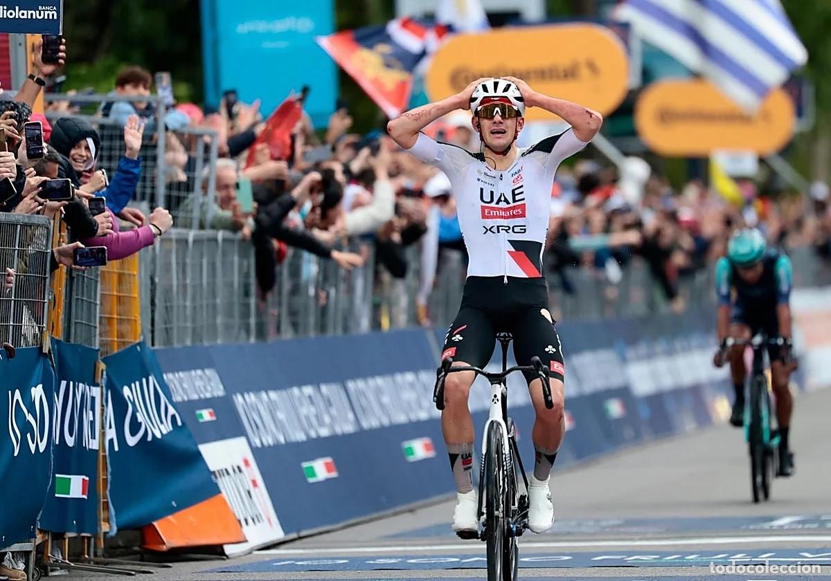 Coleccionismo deportivo: IGOR ARRIETA. GANADOR 5&ordf; ETAPA GIRO DE ITALIA 2026. FOTO