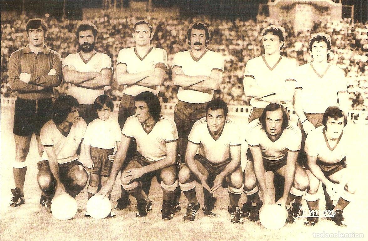 Coleccionismo deportivo: POSTAL FOTOGR&Aacute;FICA C&Aacute;DIZ CF 1975/76