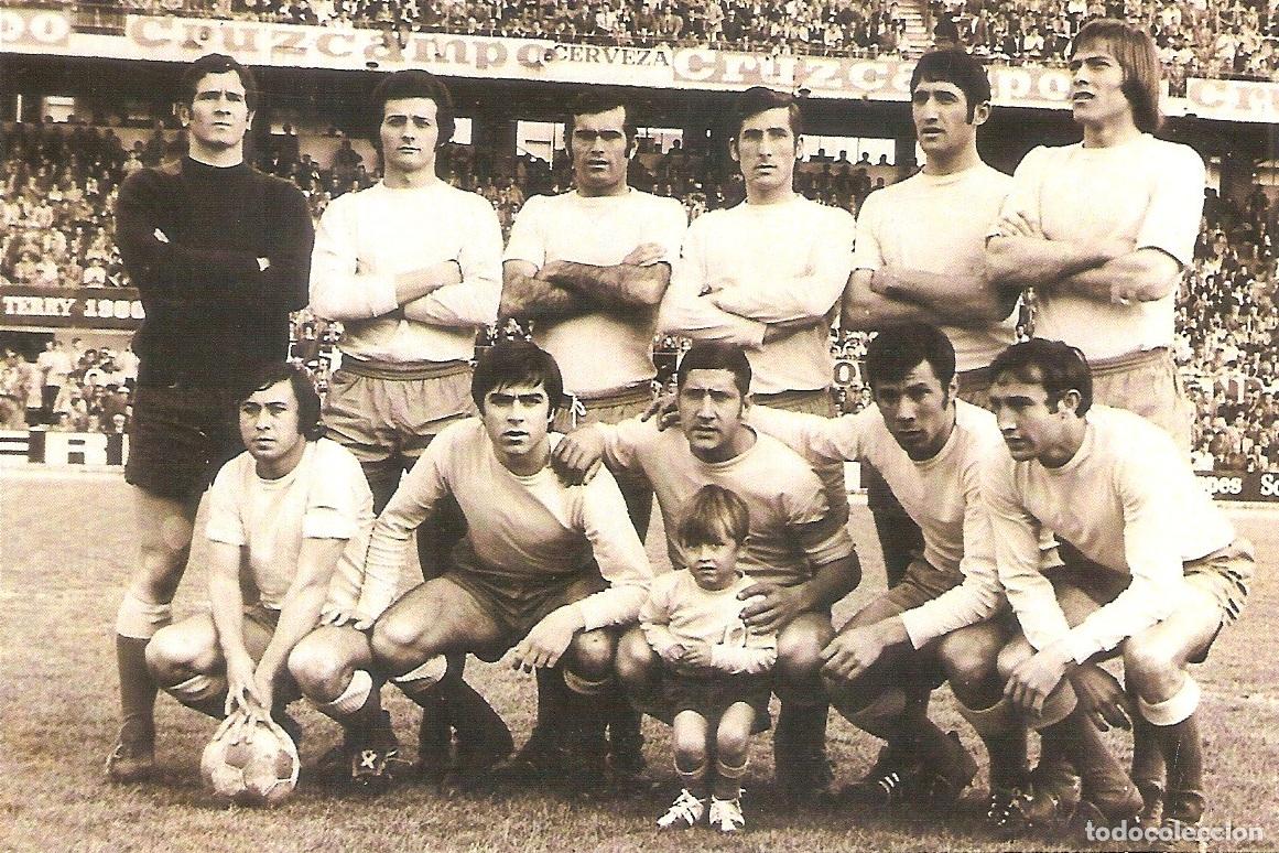 Coleccionismo deportivo: POSTAL FOTOGR&Aacute;FICA C&Aacute;DIZ CF 1972/73