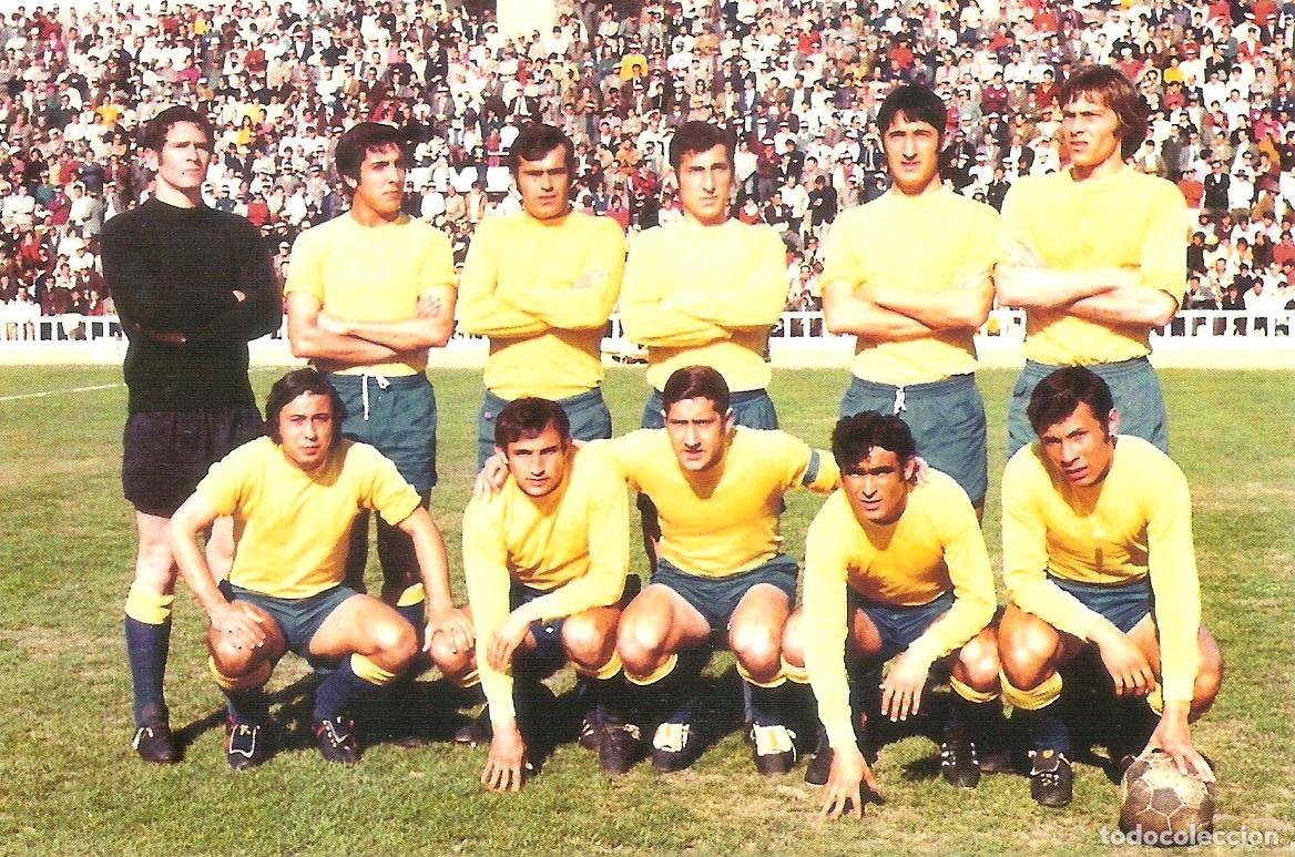Coleccionismo deportivo: POSTAL FOTOGR&Aacute;FICA C&Aacute;DIZ CF 1972/73