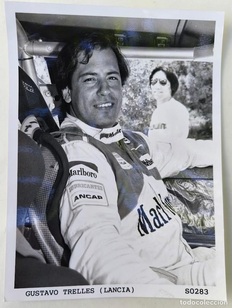 Coleccionismo deportivo: Campeonato Mundial de Rally. Gustavo Trelles. Fotograf&iacute;a. 1990.