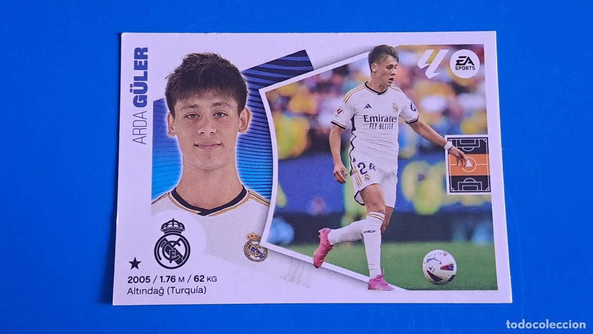 Coleccionismo deportivo: LIGA ESTE 2024 2025 24 25 N&ordm; 13 A GULER REAL MADRID NUEVO SIN PEGAR