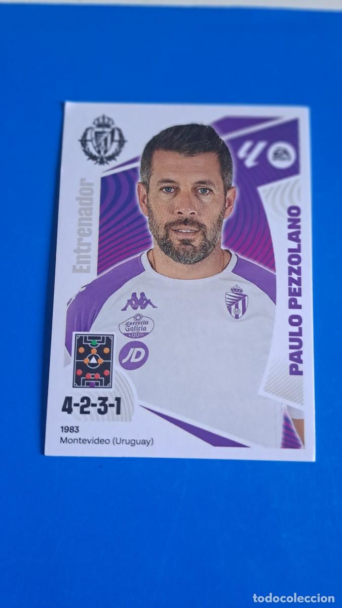 Coleccionismo deportivo: LIGA ESTE 2024 2025 24 25 N&ordm; 2 ENTRENADOR PAULO PUZZELANO VALLADOLID NUEVO SIN PEGAR