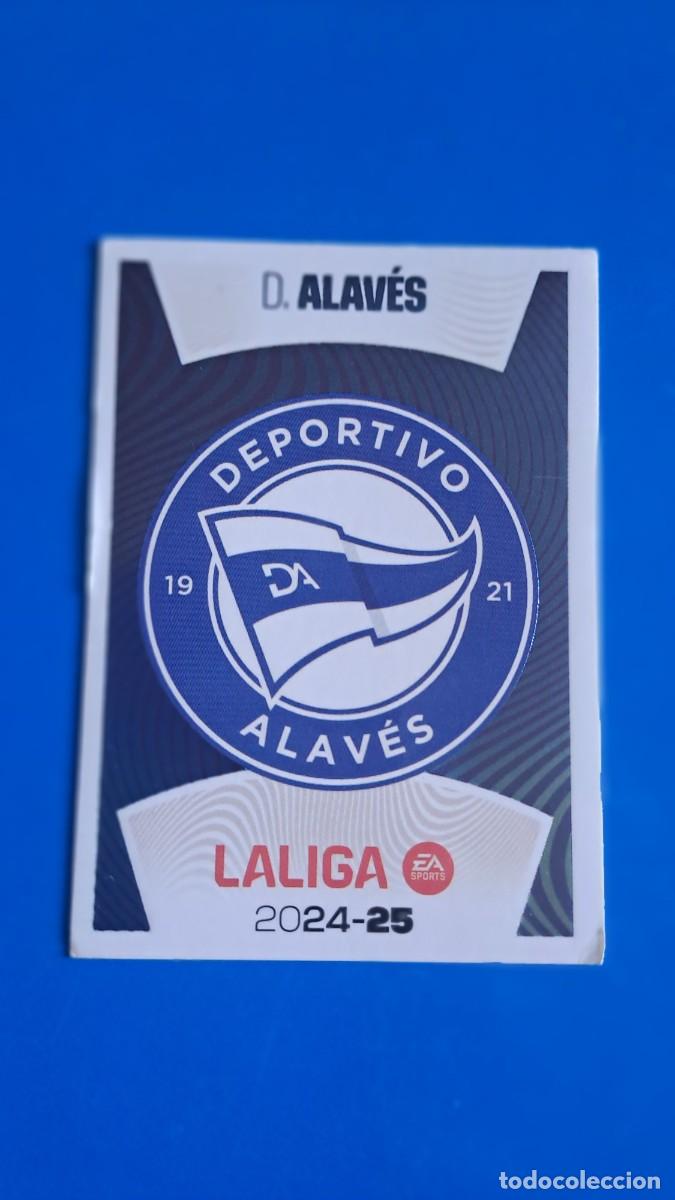 Coleccionismo deportivo: LIGA ESTE 2024 2025 24 25 N&ordm; 1 ESCUDO ALAVES NUEVO SIN PEGAR