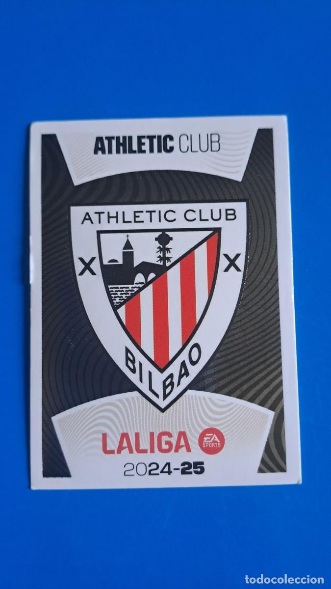 Coleccionismo deportivo: LIGA ESTE 2024 2025 24 25 N&ordm; 1 ESCUDO ATHLETIC BILBAO NUEVO SIN PEGAR