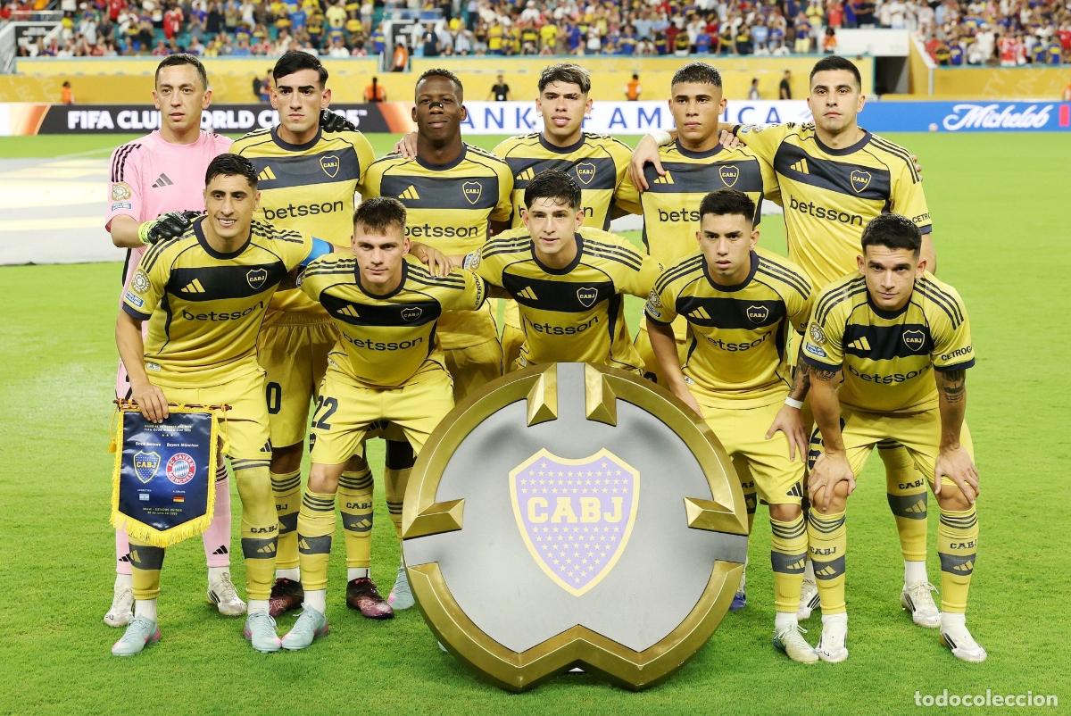Coleccionismo deportivo: FOTOGRAF&Iacute;A BOCA JUNIORS MUNDIAL DE CLUBS 2025