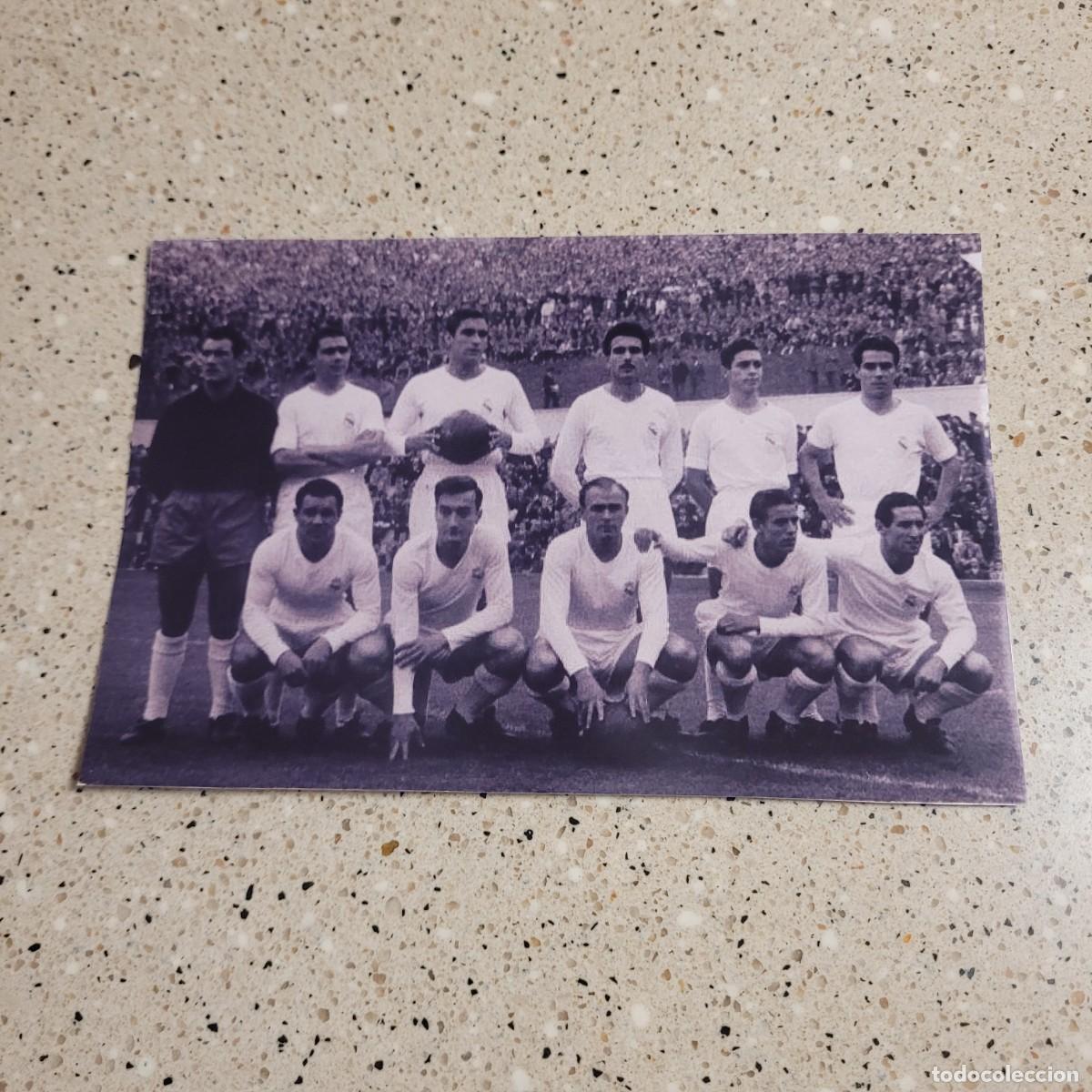 Sammelleidenschaft Sport: FOTO EQUIPO REAL MADRID A&Ntilde;OS 50