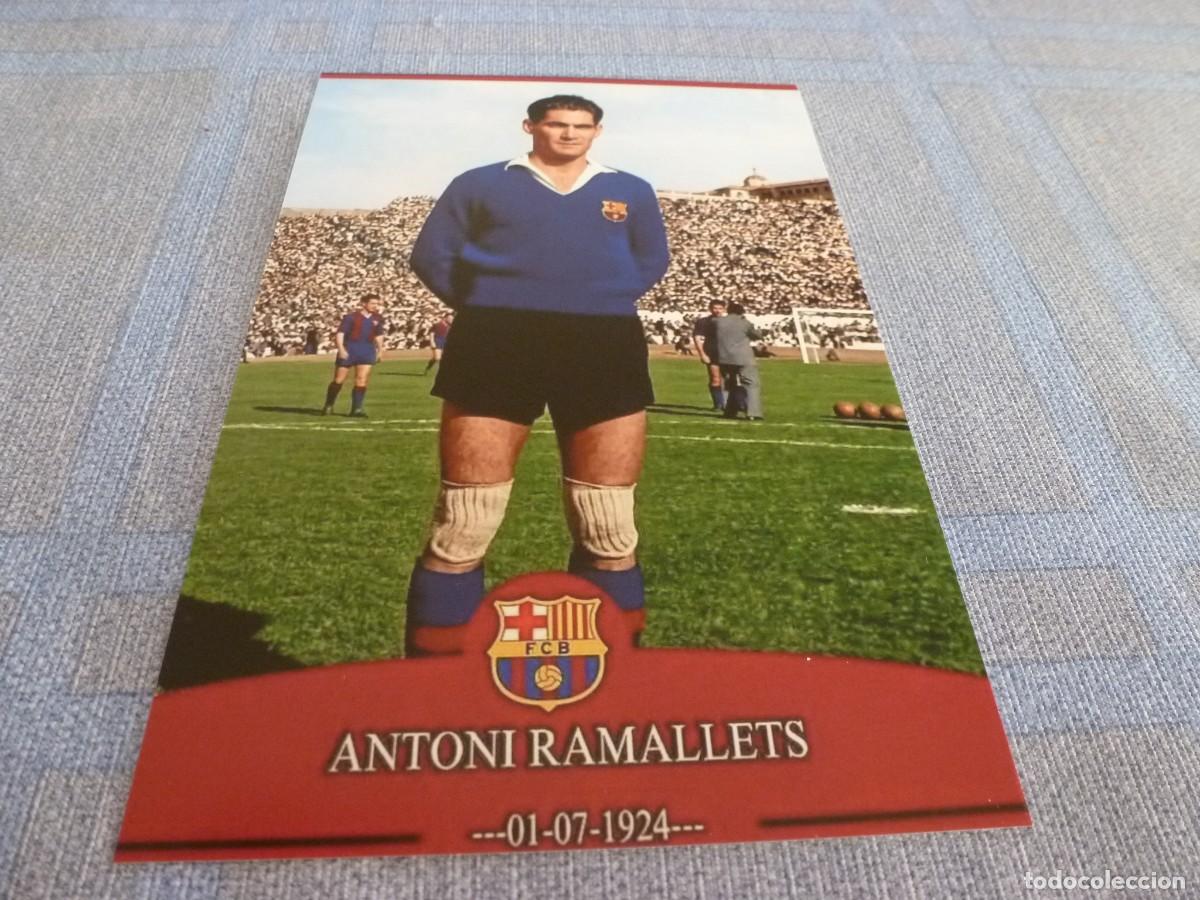 Collectionnisme sportif: FOTO MATE (11 X 15) F.C.BARCELONA- BAR&Ccedil;A- RAMALLETS