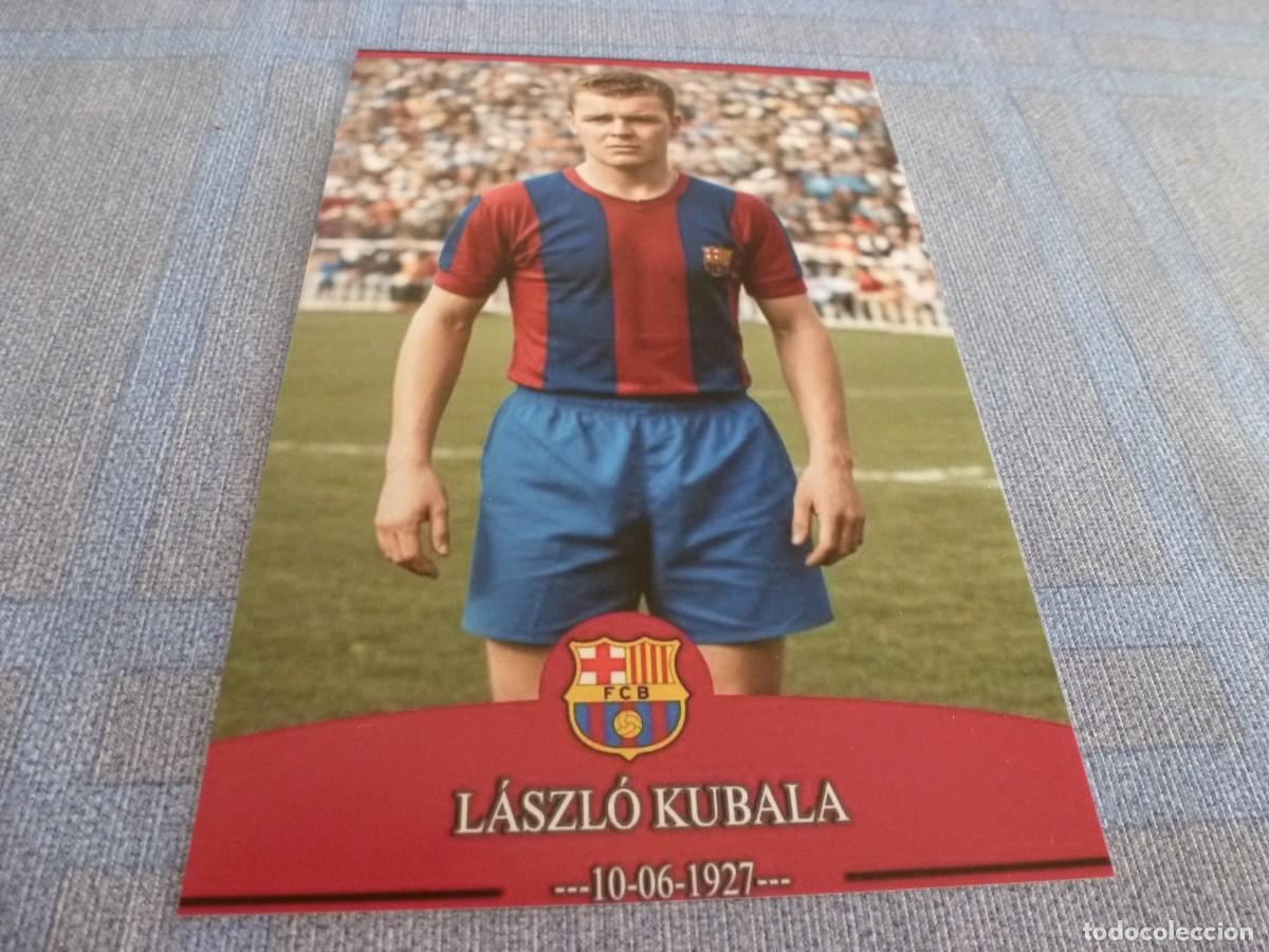Collectionnisme sportif: FOTO MATE (11 X 15) F.C.BARCELONA- BAR&Ccedil;A- KUBALA