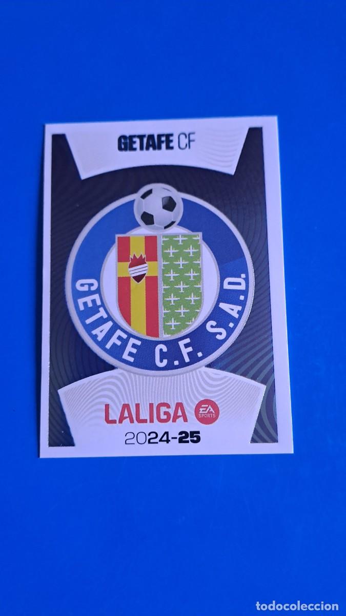 Collezionismo sportivo: LIGA ESTE 2024 2025 24 25 N&ordm; 1 ESCUDO GETAFE NUEVO SIN PEGAR